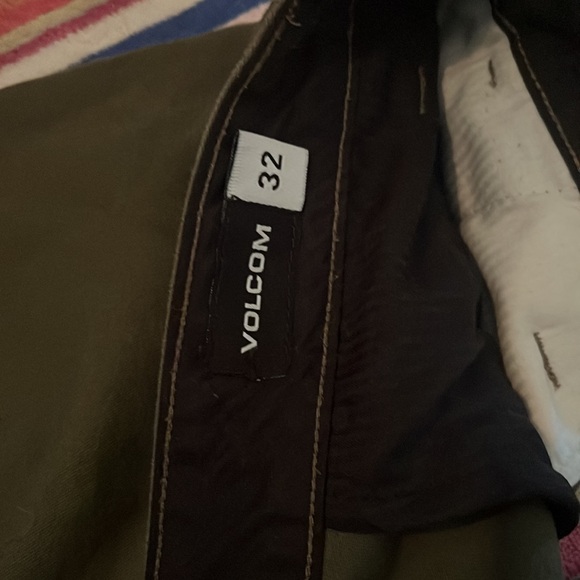 Green volcom pant size 32 men’s - Picture 3 of 5